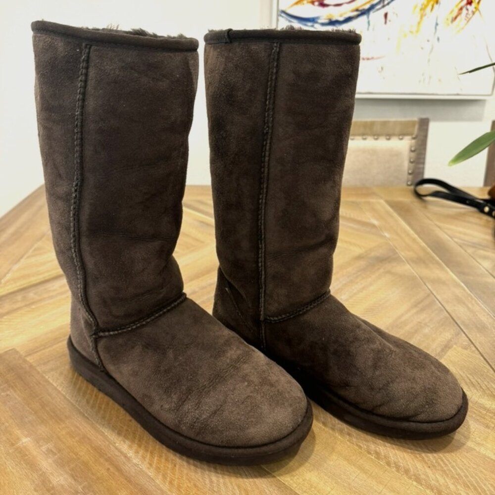 UGG Brown Suede Boots
